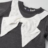 リボンデザインラメ裏毛トレーナー | こどもの森e-shop | 詳細画像6 