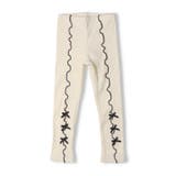 リボン付メッシュジャガード無地レギンス | こどもの森e-shop | 詳細画像2