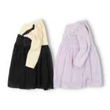水玉柄シフォン切替長袖ワンピース | こどもの森e-shop | 詳細画像6