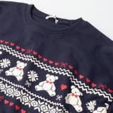 【WEB限定】ノルディック柄裏毛トレーナー | こどもの森e-shop | 詳細画像3 