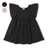 【WEB限定】フリル袖無地ワンピース | こどもの森e-shop | 詳細画像1 