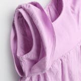 【WEB限定】フリル袖無地ワンピース | こどもの森e-shop | 詳細画像4 