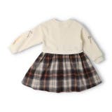 チェック切替裏起毛ワンピース | こどもの森e-shop | 詳細画像2