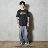 【WEB限定】ロゴプリント重ね着風長袖Ｔシャツ | こどもの森e-shop | 詳細画像8 