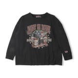 ブラック | 【WEB限定】プリント長袖Tシャツ | こどもの森e-shop