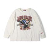 オフホワイト | 【WEB限定】プリント長袖Tシャツ | こどもの森e-shop