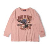 ピンク | 【WEB限定】プリント長袖Tシャツ | こどもの森e-shop