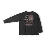 【WEB限定】ナンバーロゴプリント長袖Tシャツ | こどもの森e-shop | 詳細画像2
