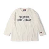 オフホワイト | 【ネット限定】ロゴプリント長袖Ｔシャツ | こどもの森e-shop