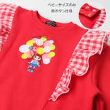 日本製ダディコプリントフリル裏毛トレーナー | こどもの森e-shop | 詳細画像3
