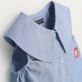 ダディコ刺繍ダンガリーノースリーブワンピース | こどもの森e-shop | 詳細画像3 