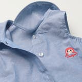 ダディコ刺繍ダンガリーノースリーブワンピース | こどもの森e-shop | 詳細画像5 