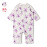 お花柄長袖ロンパース | こどもの森e-shop | 詳細画像1 