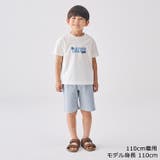 日本製 ロゴアップリケ刺繍半袖Tシャツ 90cm~130cm V32818 | こどもの森e-shop | 詳細画像13