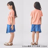 日本製 ロゴアップリケ刺繍半袖Tシャツ 90cm~130cm V32818 | こどもの森e-shop | 詳細画像16