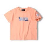 日本製 ロゴアップリケ刺繍半袖Tシャツ 90cm~130cm V32818 | こどもの森e-shop | 詳細画像3