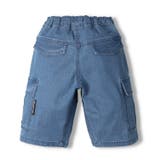 ストレッチデニム6分丈ハーフパンツ 90cm~130cm V33102 | こどもの森e-shop | 詳細画像4
