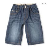 ストレッチデニム6分丈ハーフパンツ 90cm~130cm V33114 | こどもの森e-shop | 詳細画像2