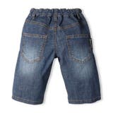 ストレッチデニム6分丈ハーフパンツ 90cm~130cm V33114 | こどもの森e-shop | 詳細画像4