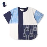 バンダナ柄切替半袖Ｔシャツ | こどもの森e-shop | 詳細画像1 