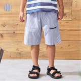 サッカーストライプ5分丈ハーフパンツ | こどもの森e-shop | 詳細画像1