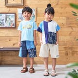 バンダナ柄切替デニムハーフパンツ | こどもの森e-shop | 詳細画像12