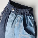バンダナ柄切替デニムハーフパンツ | こどもの森e-shop | 詳細画像4