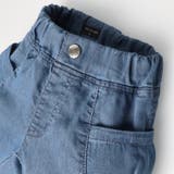 接触冷感メッシュデニム５分丈ハーフパンツ | こどもの森e-shop | 詳細画像4 