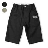 ロゴプリント無地６分丈ハーフパンツ | こどもの森e-shop | 詳細画像1 