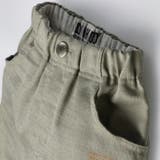 ロゴプリント無地６分丈ハーフパンツ | こどもの森e-shop | 詳細画像5 