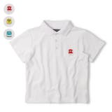【WEB限定】新幹線電車刺繍半袖白ポロシャツ | こどもの森e-shop | 詳細画像1