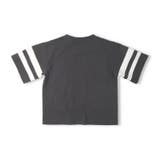 ロゴプリント袖ライン半袖Tシャツ | こどもの森e-shop | 詳細画像2