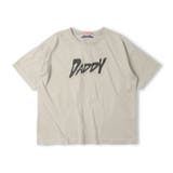 グレージュ | 【WEB限定】ロゴアップリケTシャツ | こどもの森e-shop
