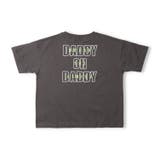 オレンジ | 【WEB限定】前後ロゴプリントTシャツ | こどもの森e-shop