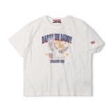 オフホワイト | 【WEB限定】かすれプリントTシャツ | こどもの森e-shop