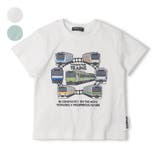 JR在来線電車プリント半袖Tシャツ | こどもの森e-shop | 詳細画像1