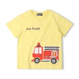 イエロー | 【WEB限定】消防車仕掛け半袖Ｔシャツ | こどもの森e-shop
