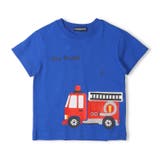 ブルー | 【WEB限定】消防車仕掛け半袖Ｔシャツ | こどもの森e-shop