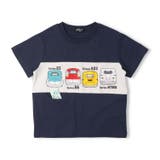 新幹線電車プリント切符付半袖Ｔシャツ | こどもの森e-shop | 詳細画像2 