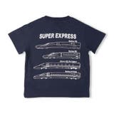 新幹線電車プリント切符付半袖Ｔシャツ | こどもの森e-shop | 詳細画像3 