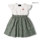 ダディコ刺繍リバティプリントワンピース 90cm～130cm V42352 | こどもの森e-shop | 詳細画像2 