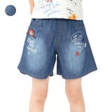 ダディコワッペン付デニムショートパンツ | こどもの森e-shop | 詳細画像1