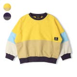 日本製切替配色裏毛トレーナー | こどもの森e-shop | 詳細画像1