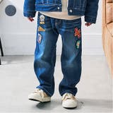ワッペン付デニムパンツ | こどもの森e-shop | 詳細画像1