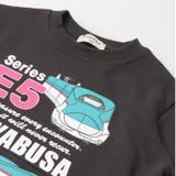 【WEB限定】電車新幹線はやぶさ裏毛トレーナー | こどもの森e-shop | 詳細画像4 