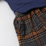 チェック切替重ね着風裏毛ワンピース | こどもの森e-shop | 詳細画像7