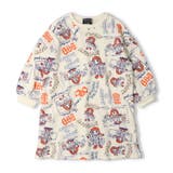 日本製ダディコ総柄裏毛長袖ワンピース | こどもの森e-shop | 詳細画像2 