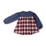 チェック切替長袖Ｔシャツ | こどもの森e-shop | 詳細画像3 