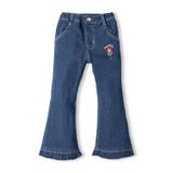 ダディコ刺繍裾フリルデニムフレアパンツ | こどもの森e-shop | 詳細画像2