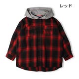 【ネット限定】フード付チェックシャツ | こどもの森e-shop | 詳細画像3 